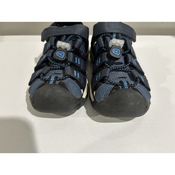 KEEN Newport Neo H2 kids Sandals 9 Blue Nights Brilliant Hook & Loop Round Toe - Picture 6 of 6